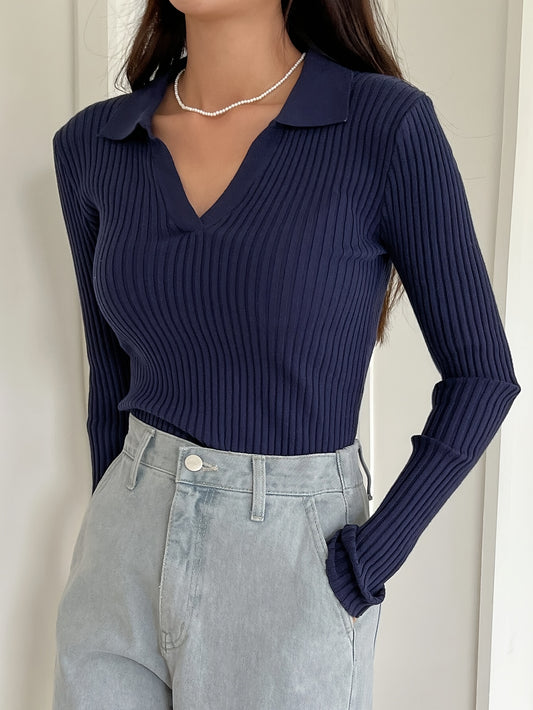 Stylish V-Neck Sweater for Women